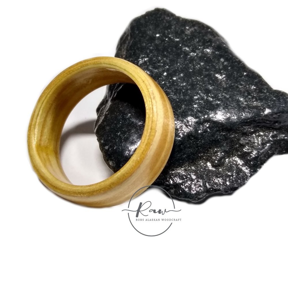 Pine Bentwood Ring